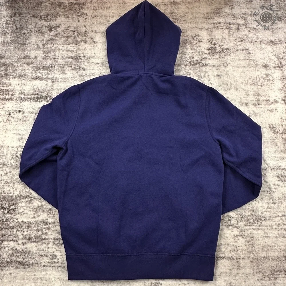 NWT Polo Ralph Lauren Hooded Zip Sweatshirt - Blue - Men's Medium - 710P06645002